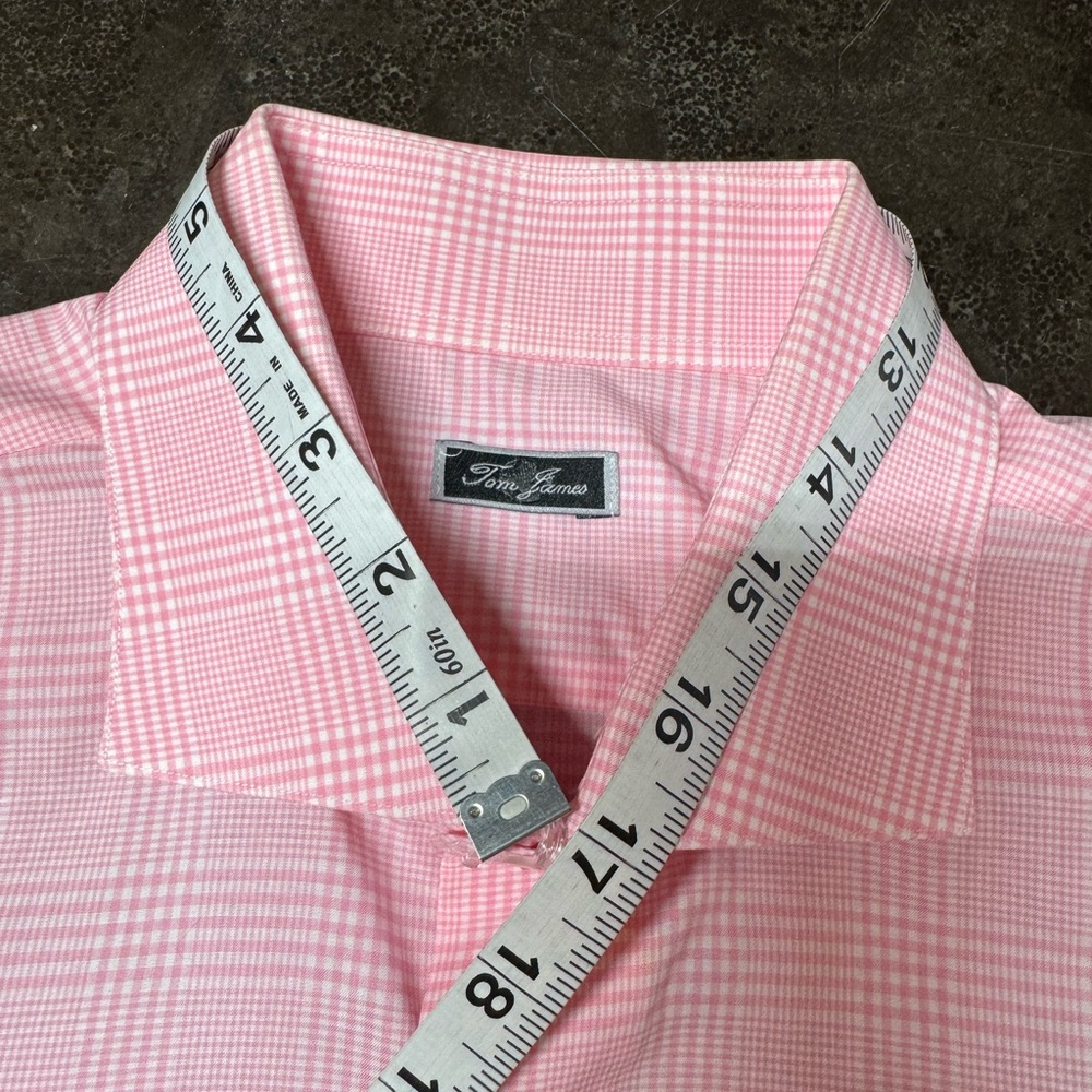 Tom James Set of 4 Custom Dress Shirt - Classic Tailoring Mens SZ L - Picture 10 of 14